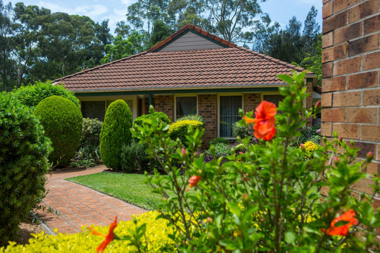 Landscaped gardens