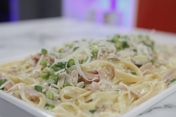 Fettuccine boscaiola