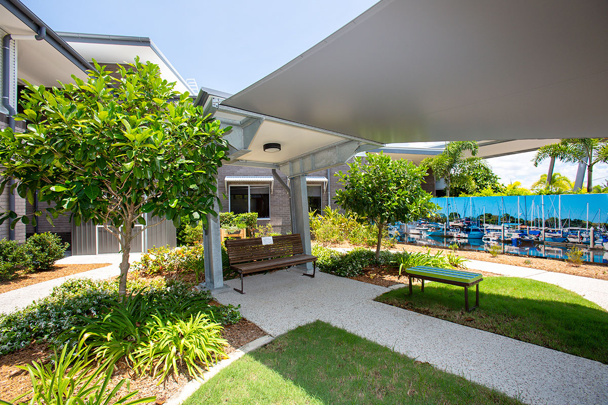 Landscaped gardens