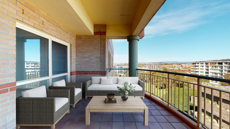 Apartment balcony