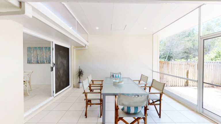 Villa outdoor area