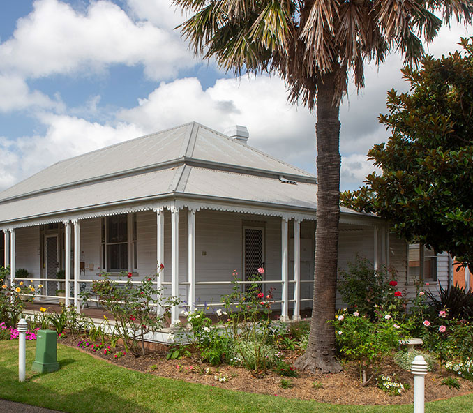 community centre and garden