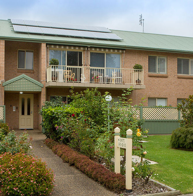 Landscaped gardens