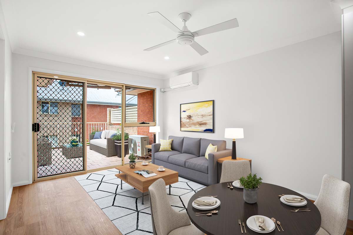 Seaview Unit 11 living dining