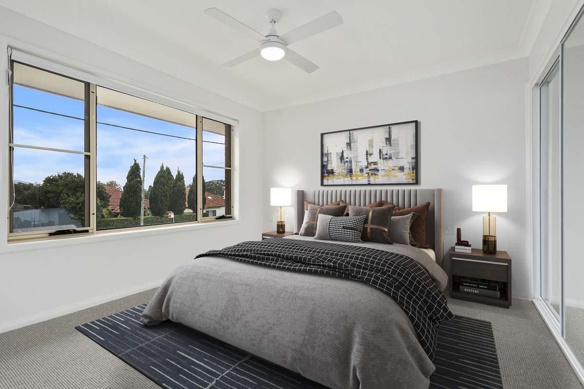 Unit 4 Seaview bedroom