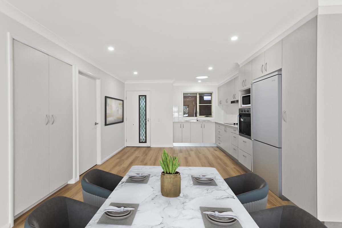 Unit 49 Seaview kitchen dining