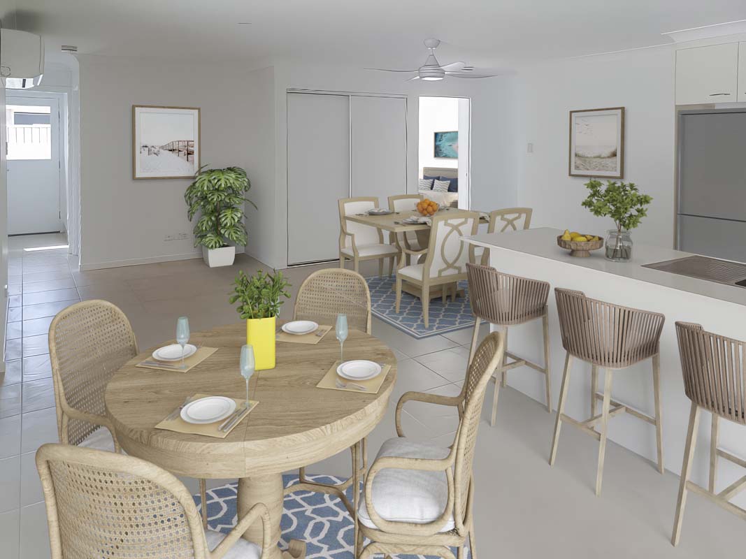 The Palms 111 kitchen dining