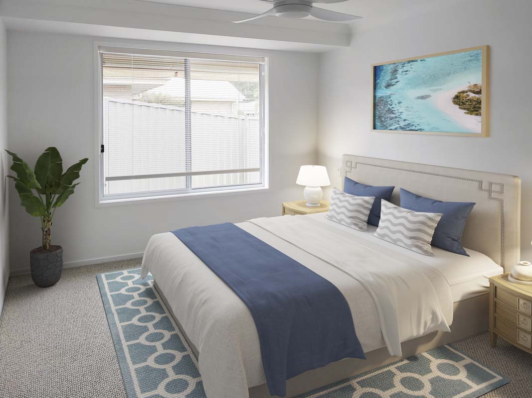 The Palms 111 main bed