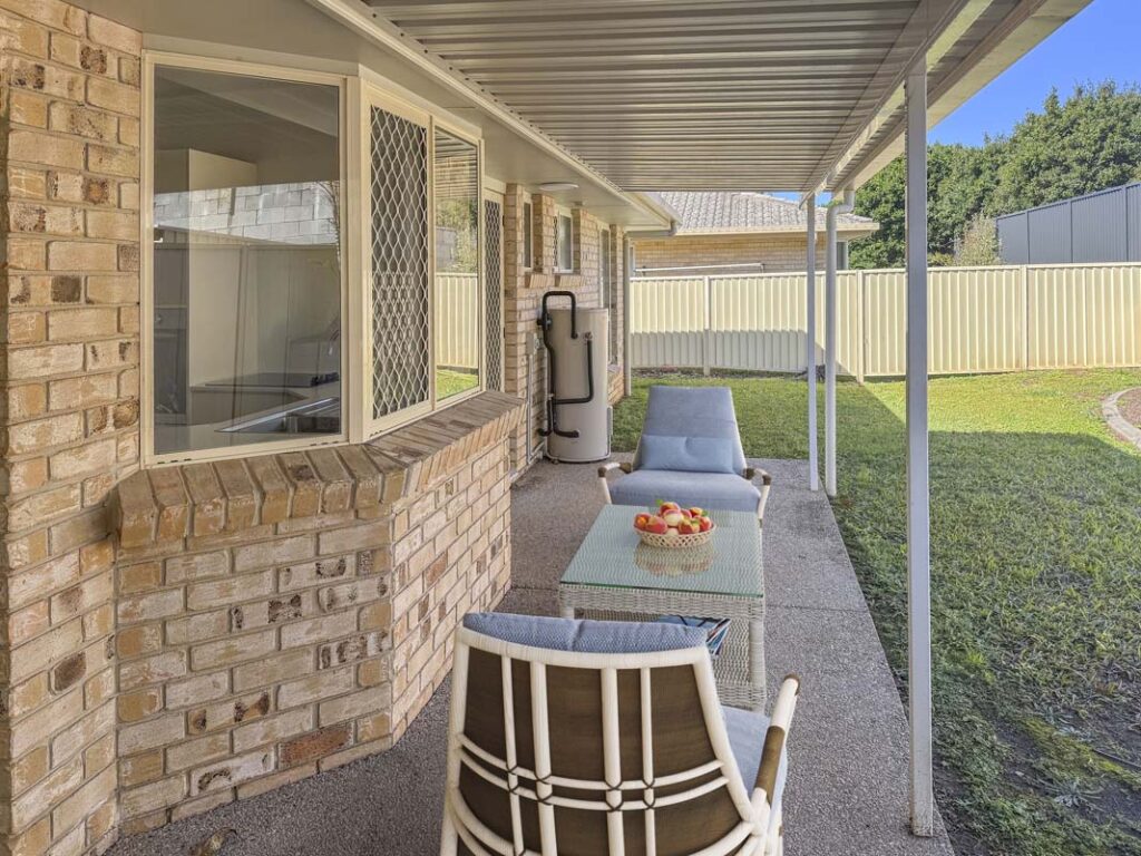 The Ridge Unit 92 courtyard