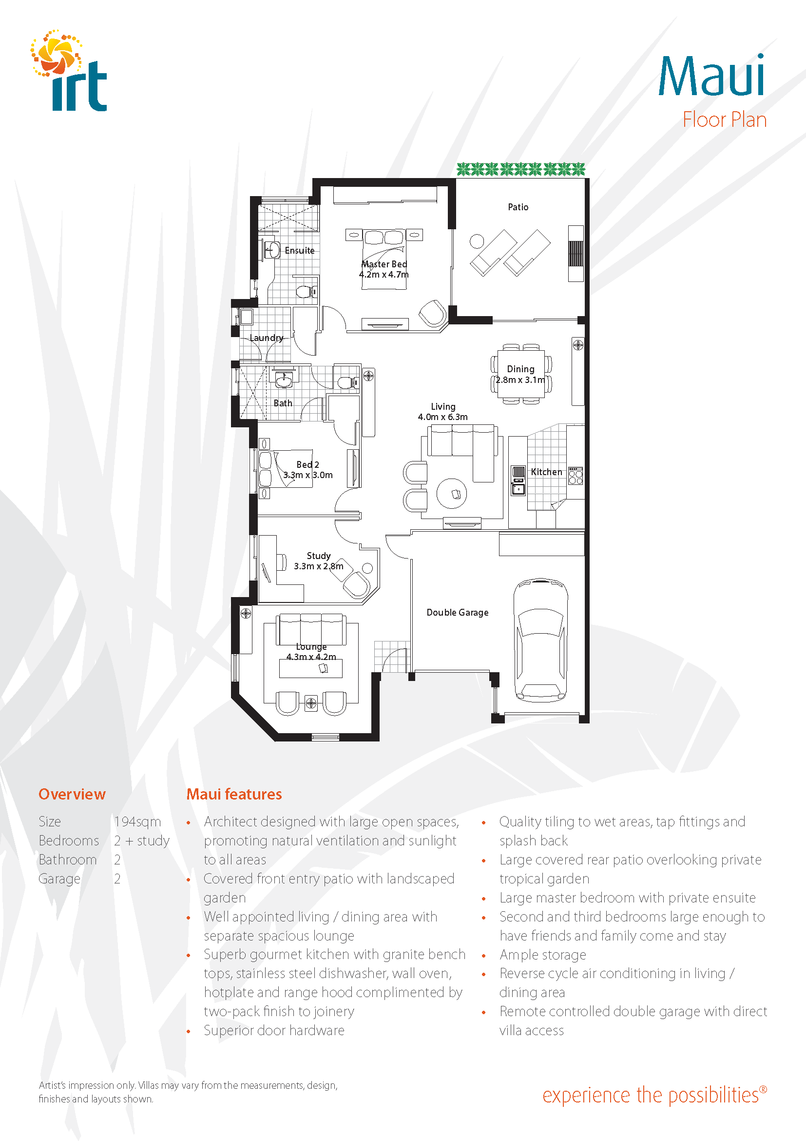 Maui floorplan