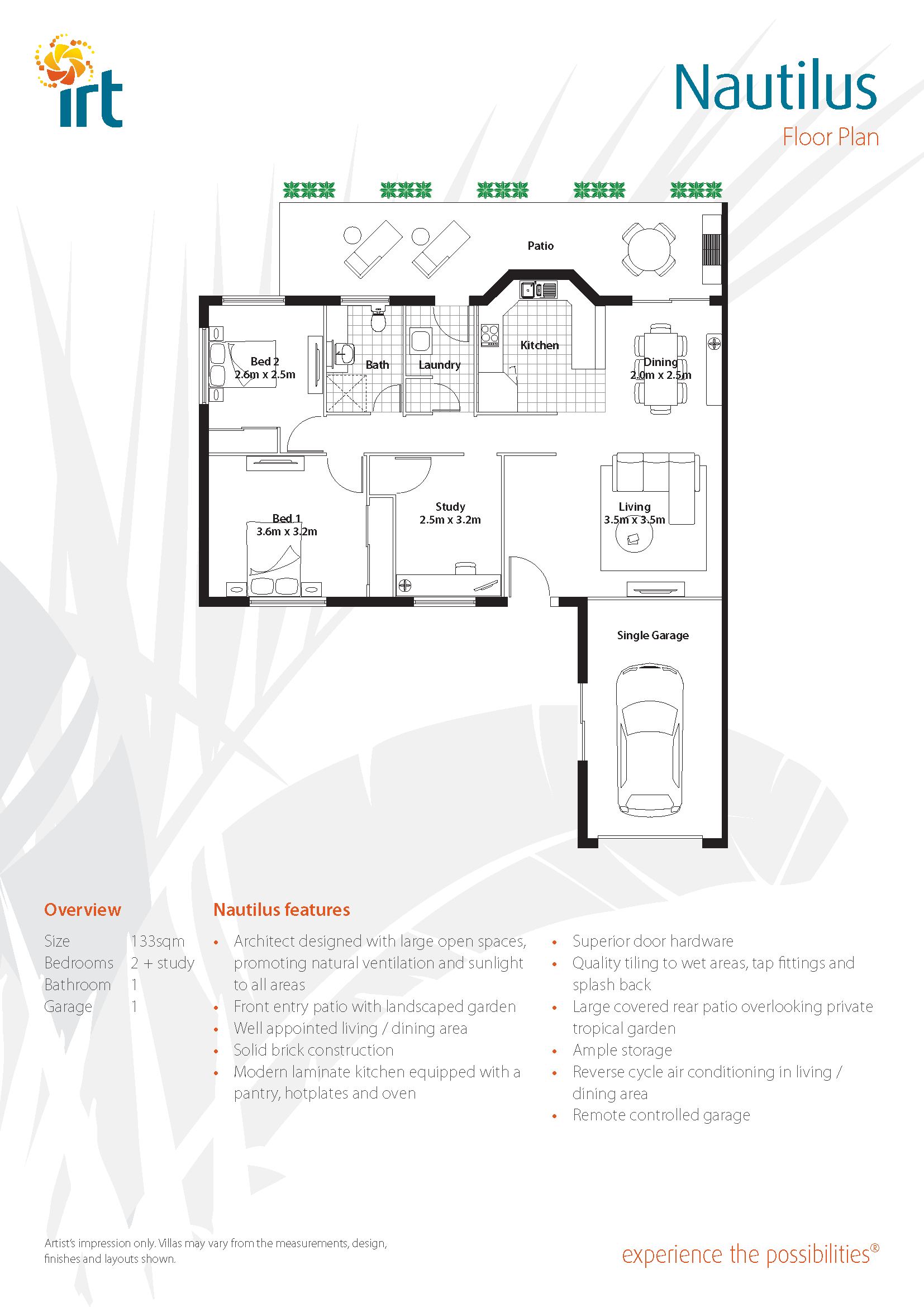 Nautilus floorplan