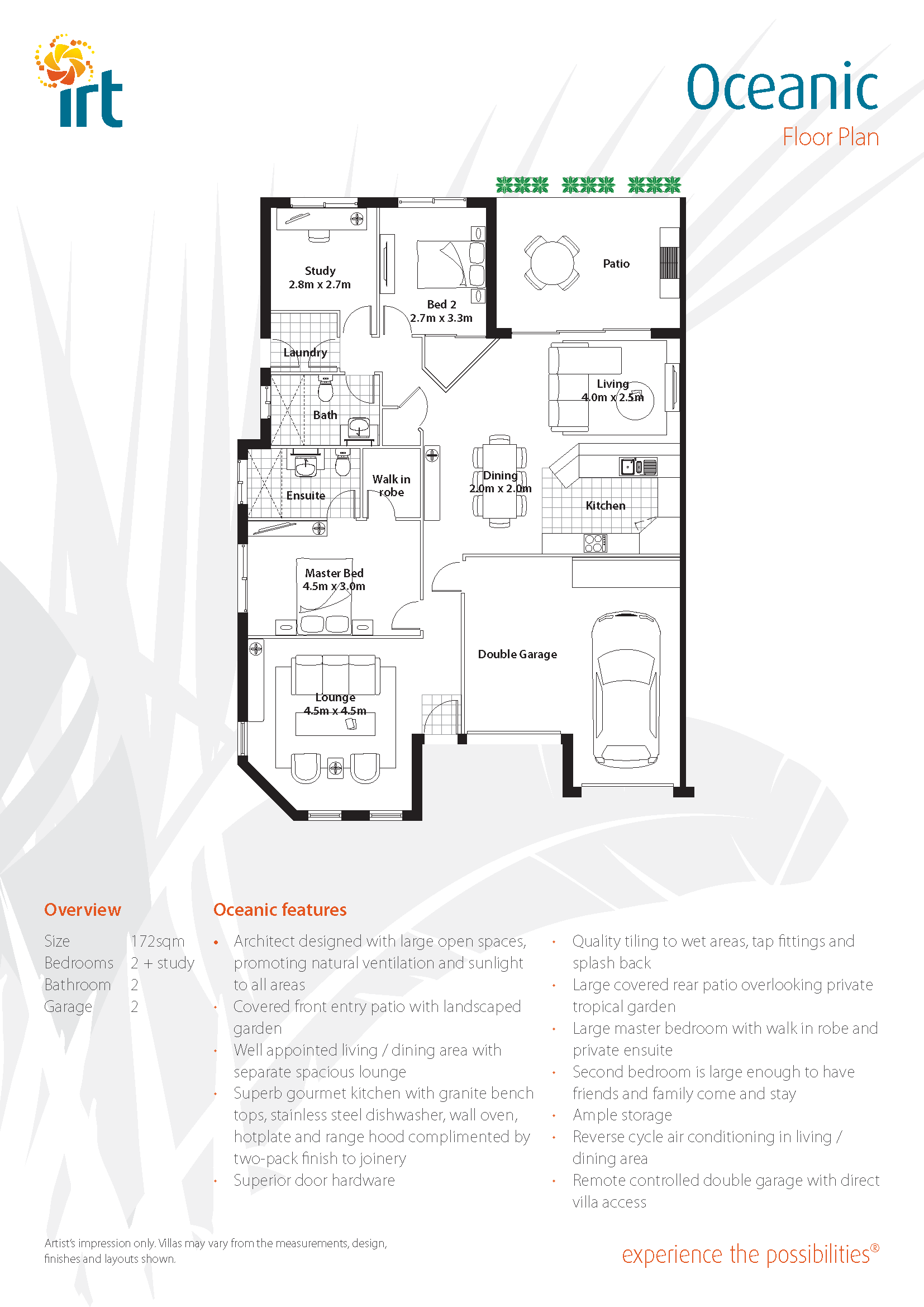 Oceanic floorplan