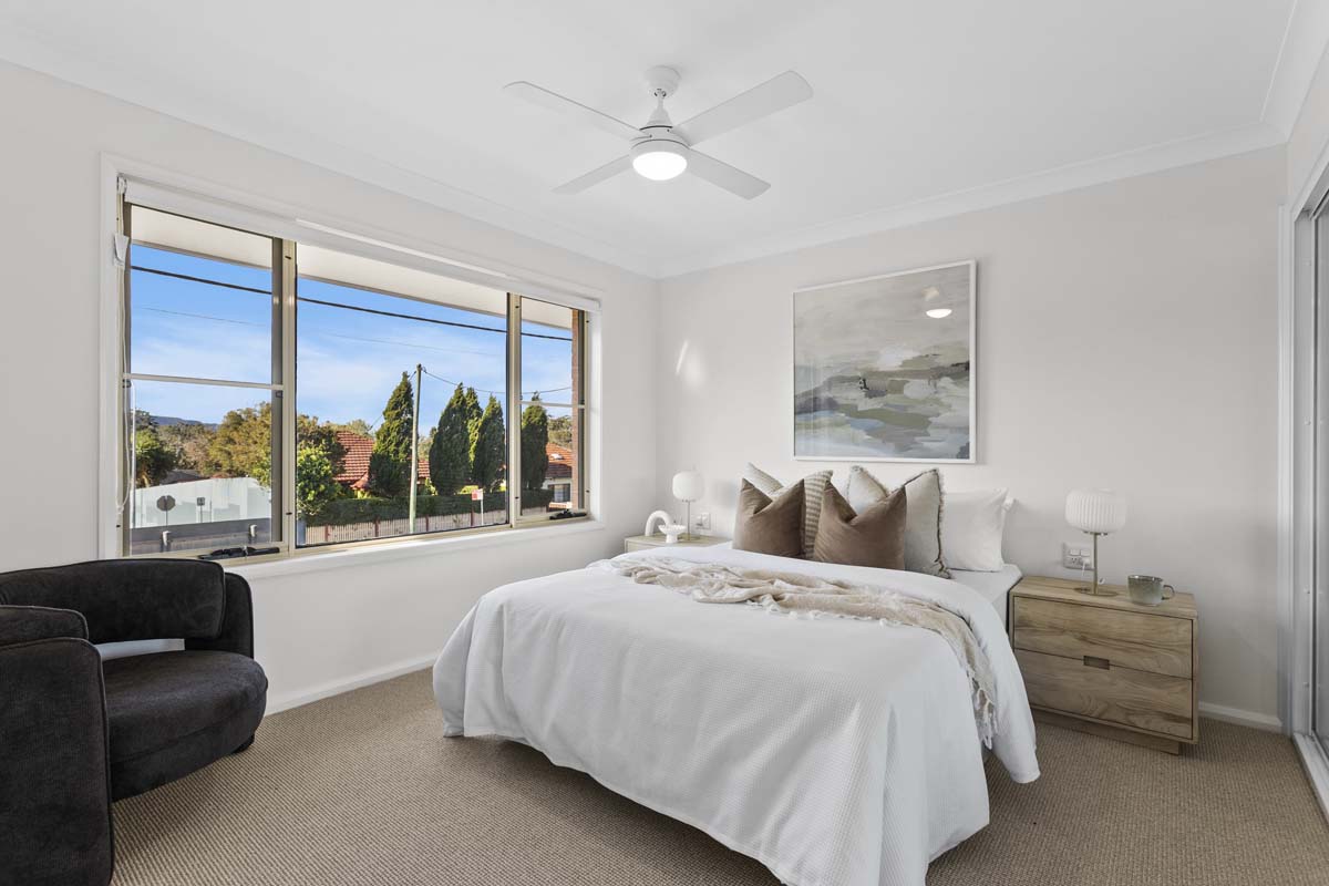 Seaview 4 staged bedroom 1