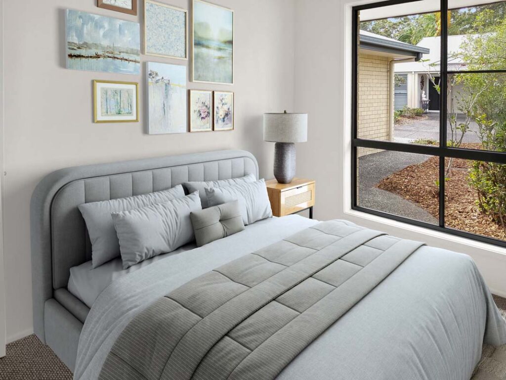 IRT The Palms Unit 58 bedroom