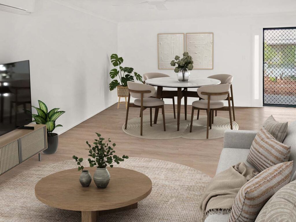 IRT The Palms Unit 58 living dining