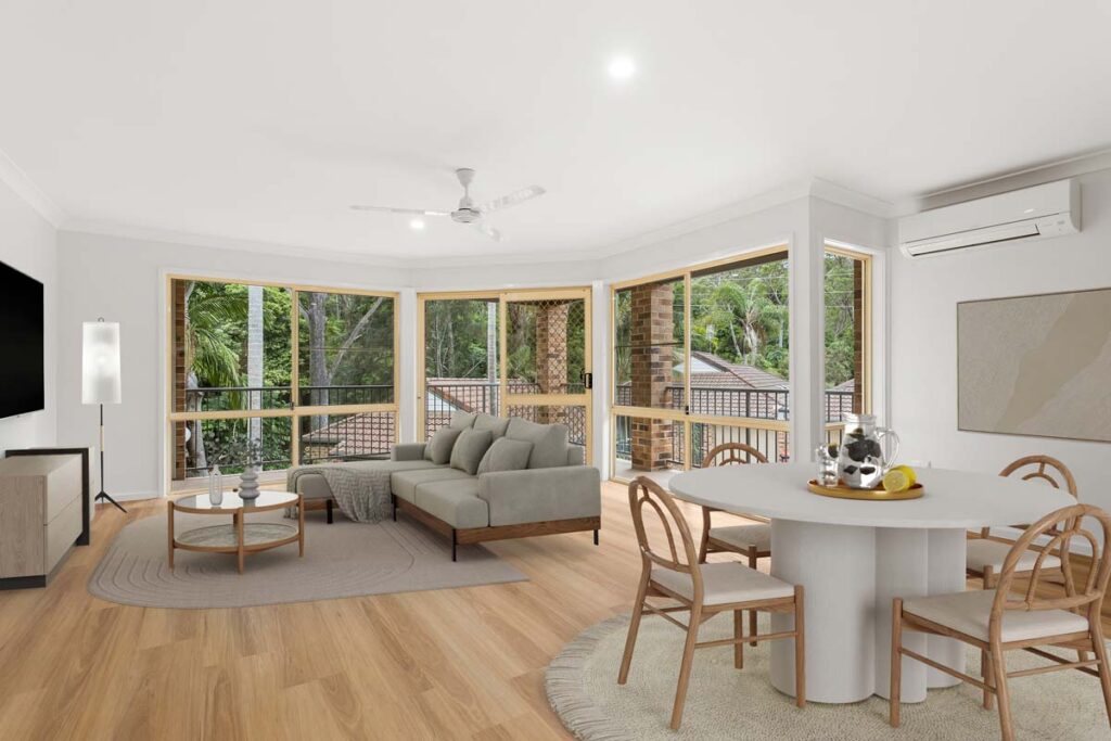 Unit 10 Tarrawanna Gardens living dining