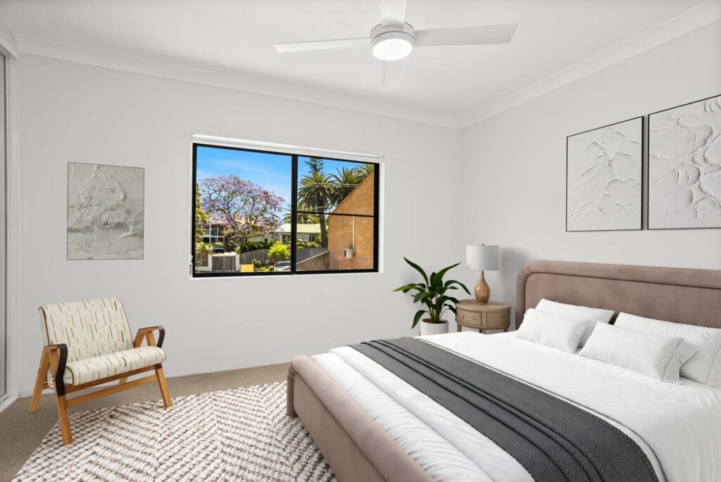 Unit 12a Birch Villa bedroom