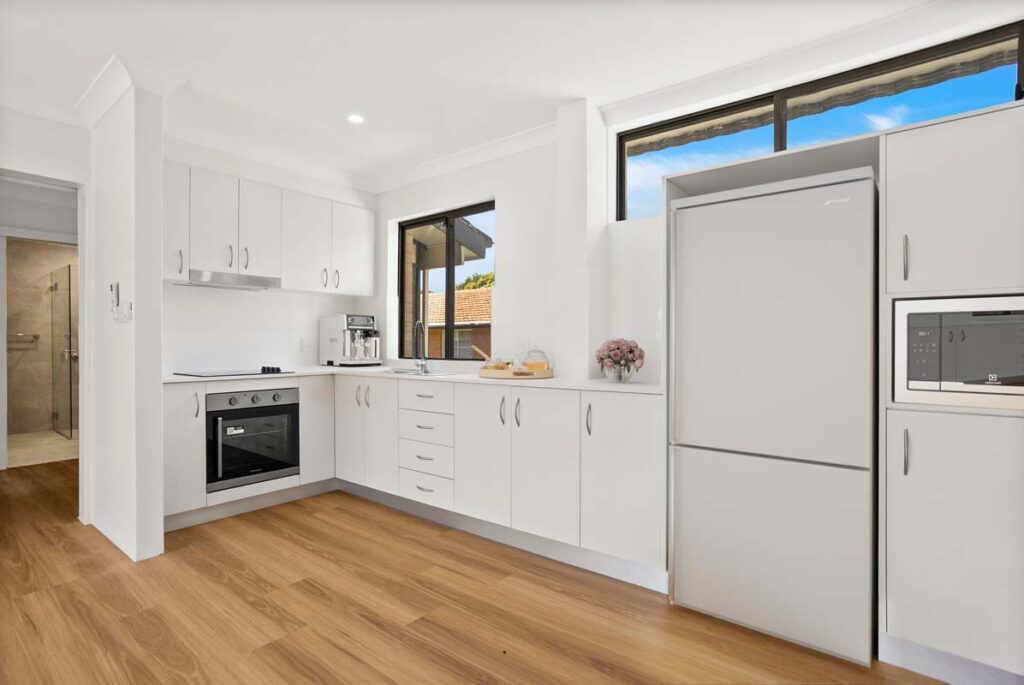 Unit 12a Birch Villa kitchen