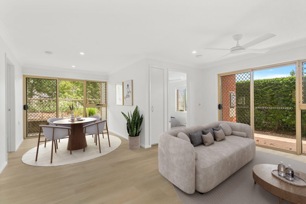 Seaview Unit 1 living dining