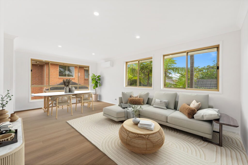 Unit 17 Edwina living dining