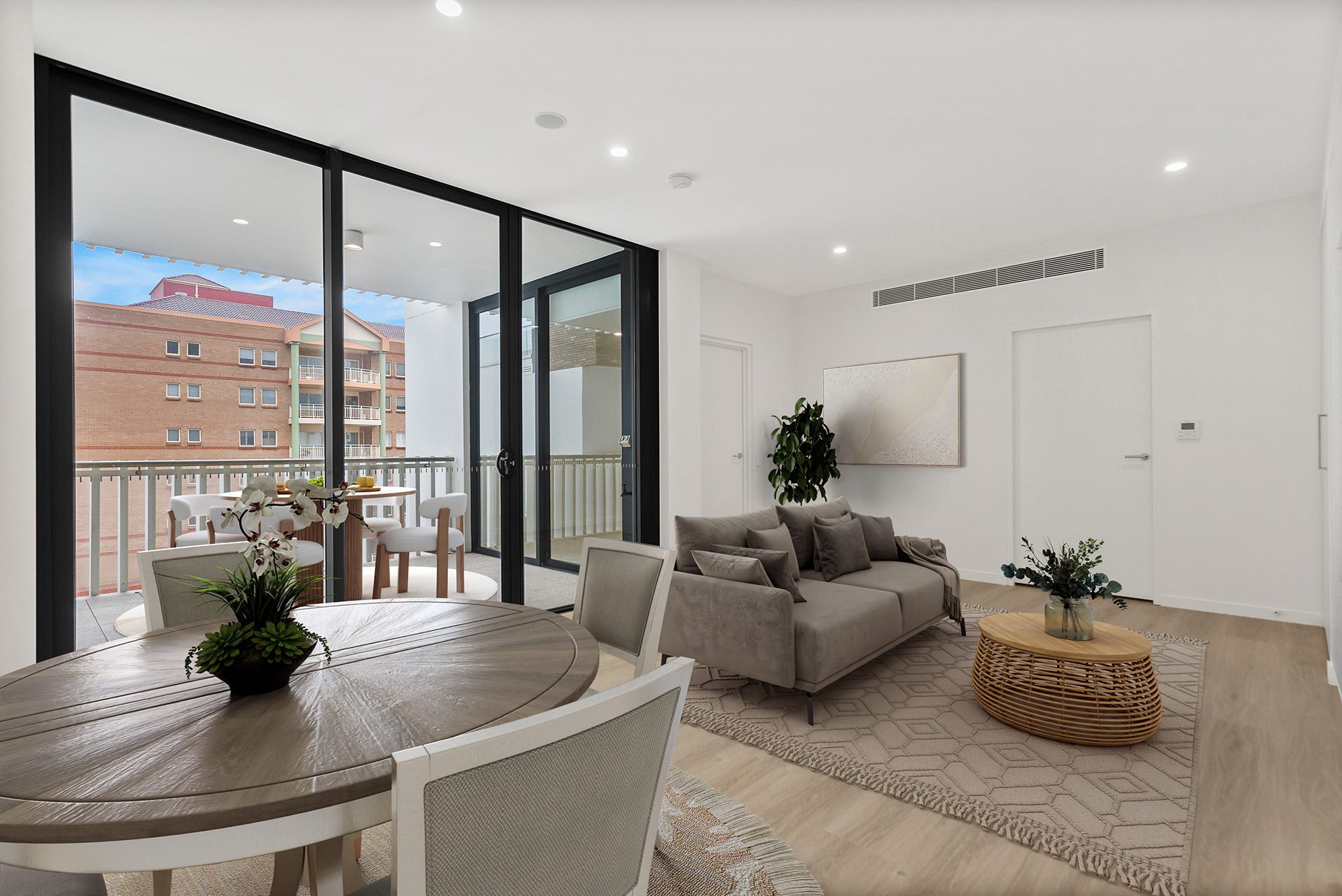 Parkside 406 living dining