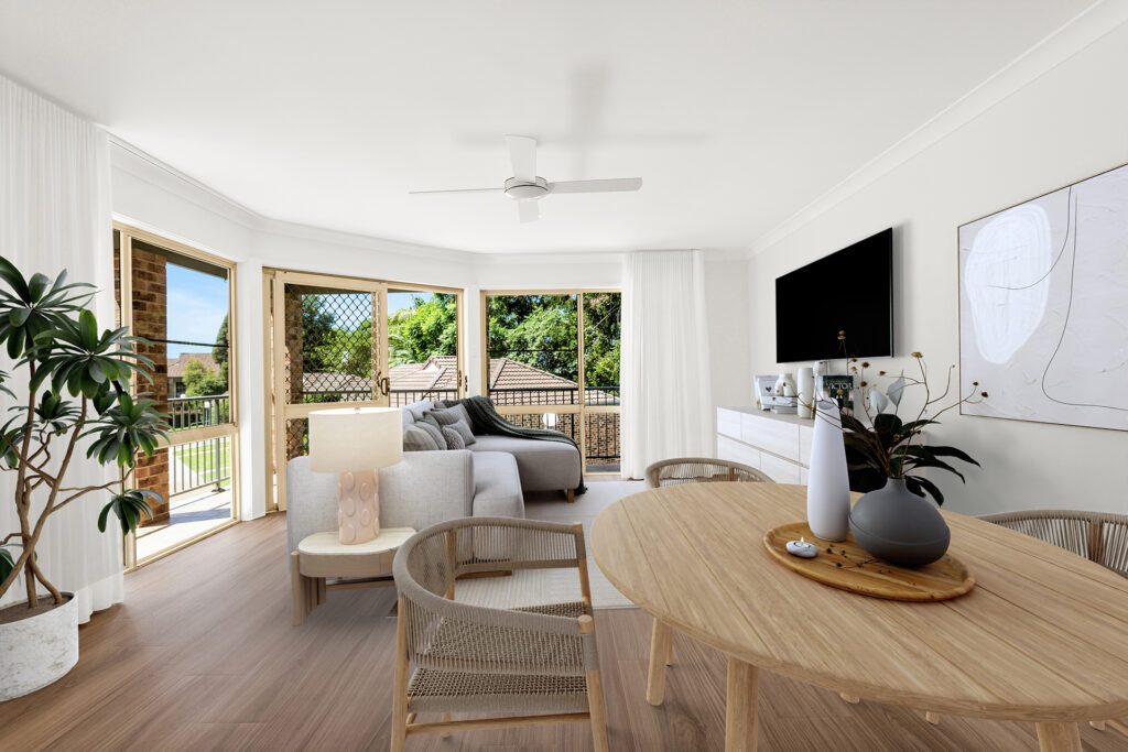 Tarrawanna Gardens 45 living dining