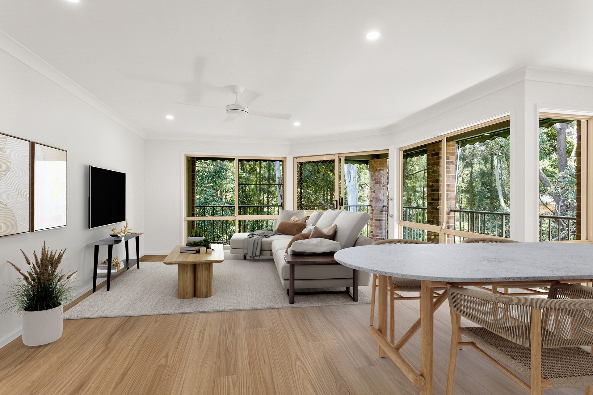 Tarrawanna Gardens 54 living dining