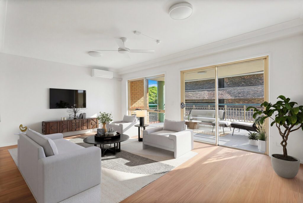 Howard Court 36 living