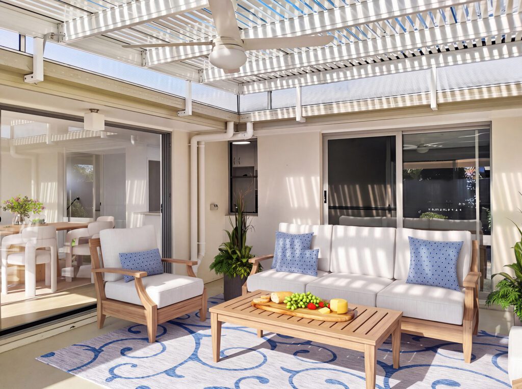 The Palms 128 outdoor entertaining