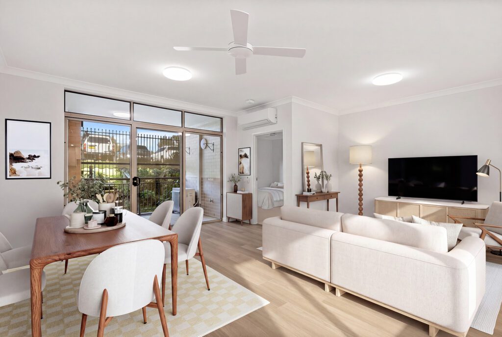 Unit 141 Macarthur living dining