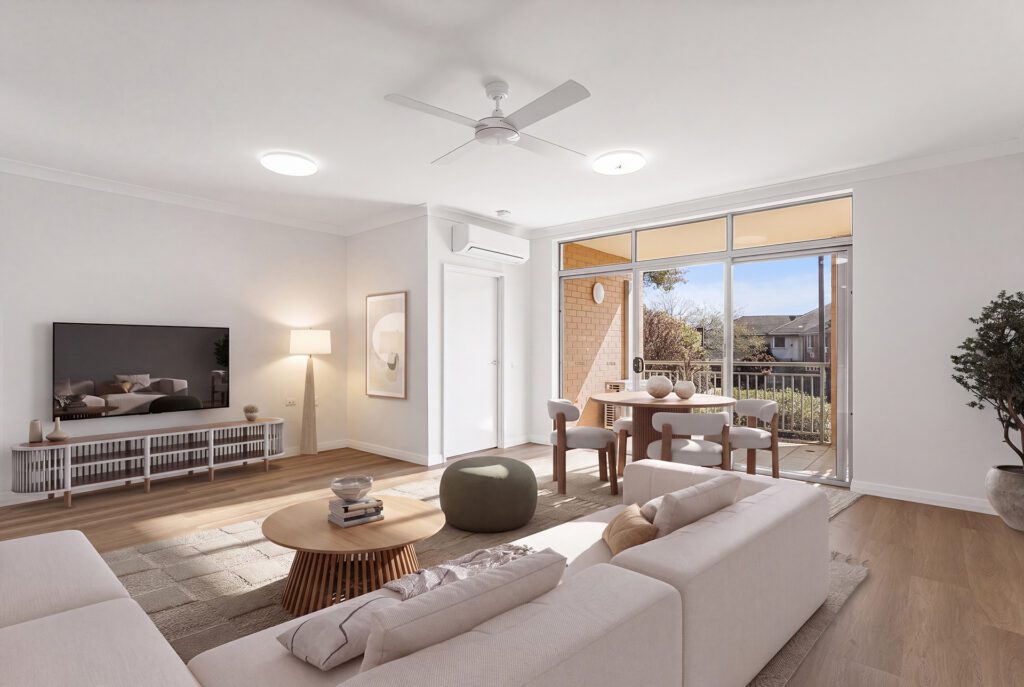 Unit 144 Macarthur living dining