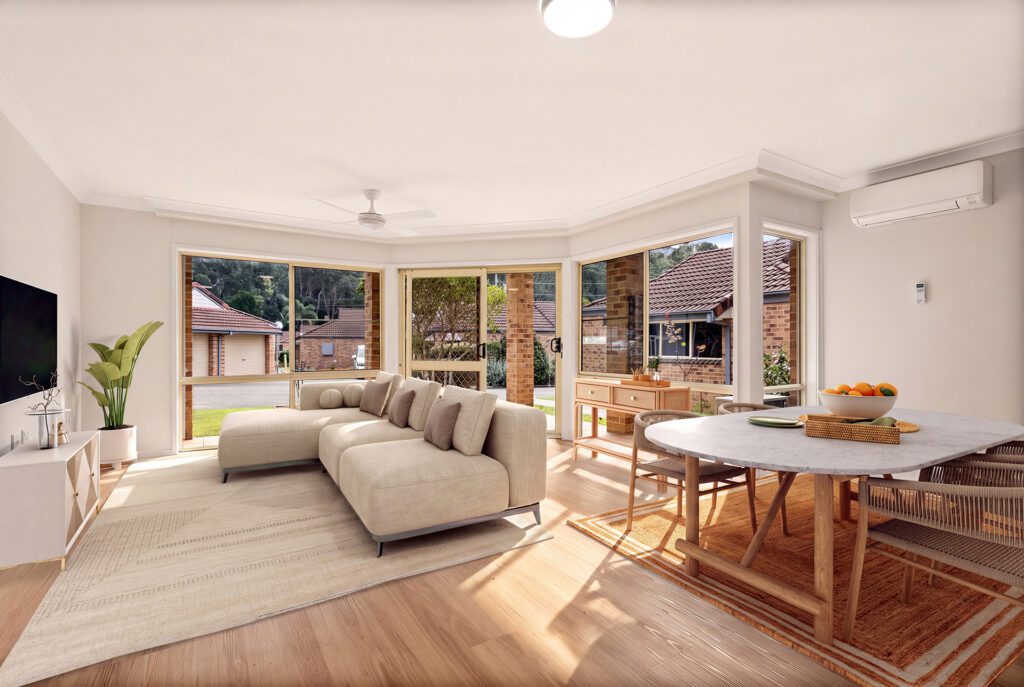 Unit 28 Tarrawanna Gardens living dining