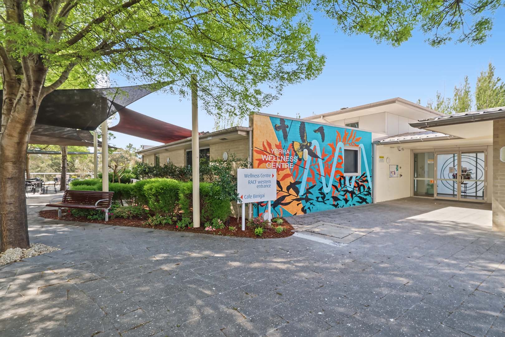 Kangara Waters WELLNESS CENTRE – Entrance