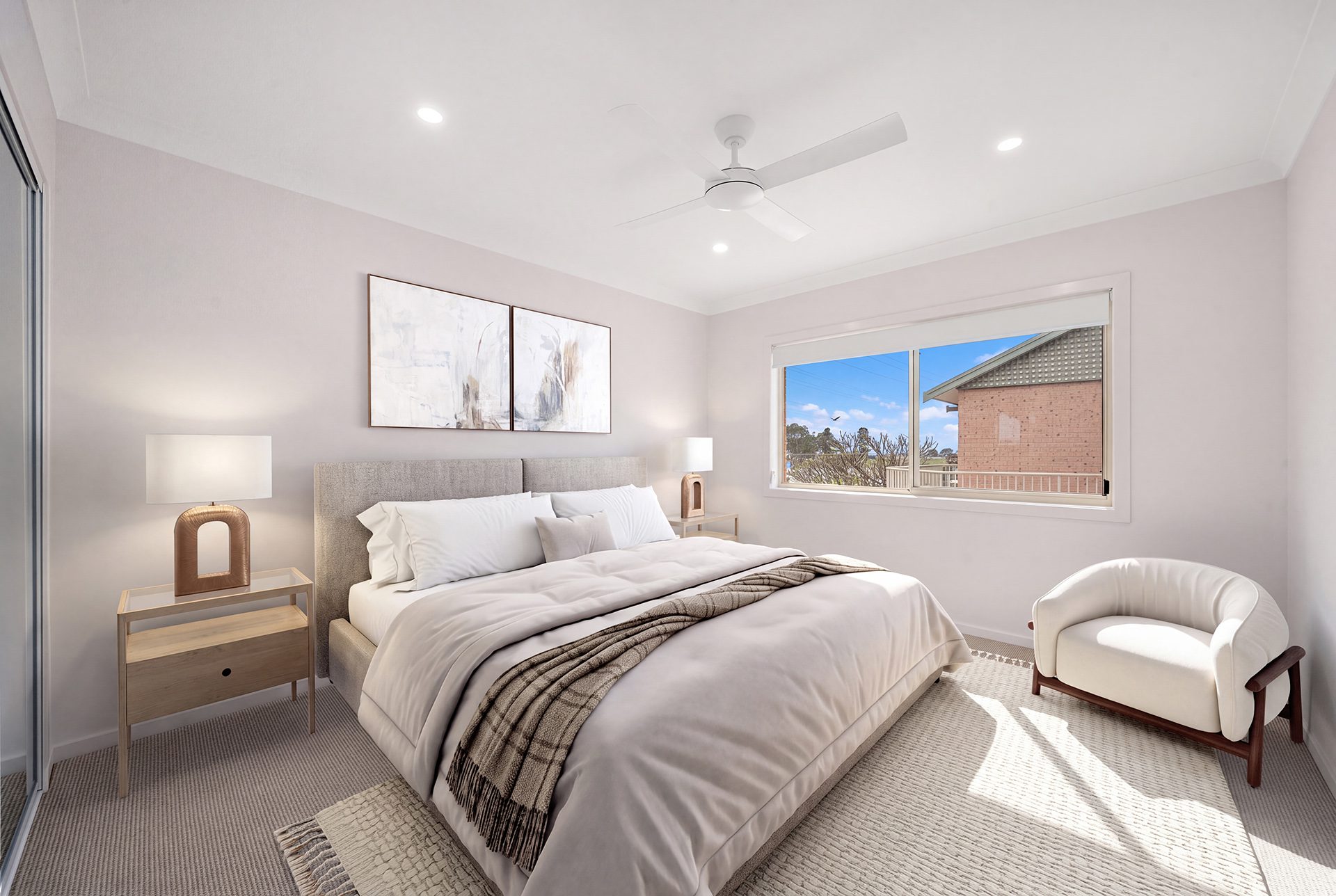 Unit 10 Towradgi Park Lodge bedroom 1