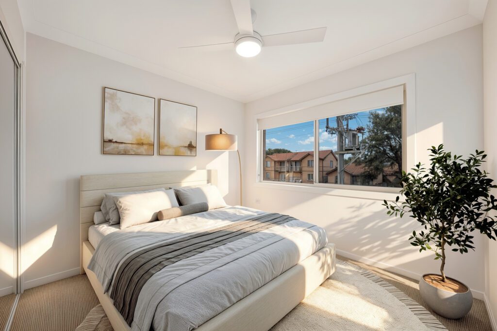 Unit 10 Towradgi Park Lodge bedroom